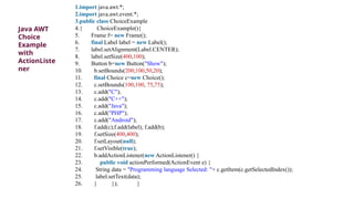 abstract windowing toolkit graphical user interface | PPTX