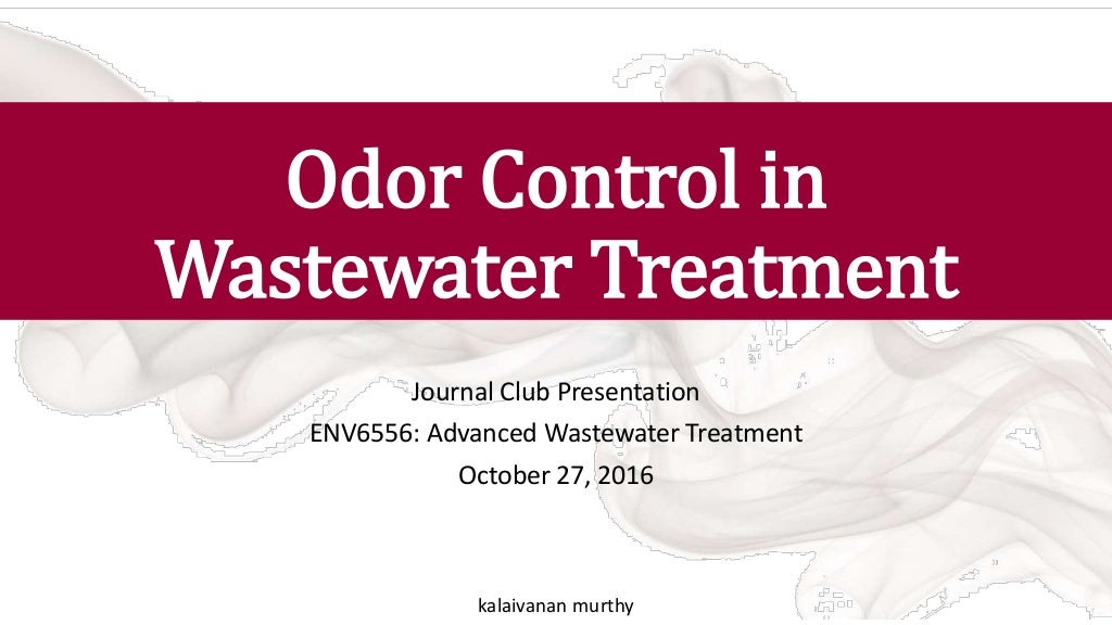Odor Control in Wastewater Treatment