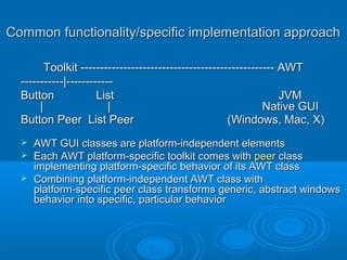 Awt and swing in java | PPT