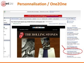 Personnalisation / One2One
 