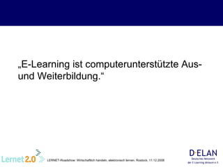 Axel Wolpert: Computergestütztes Lernen - was geht heute Ein Überblick