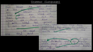 Grammar (Language)
 