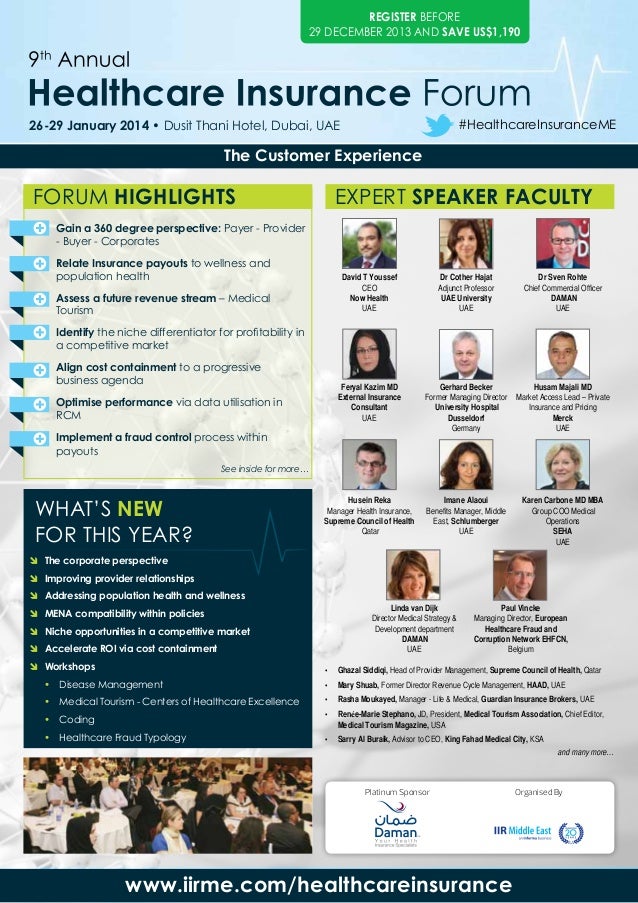 9th Healthcare Insurance Forum, Dubai, UAE