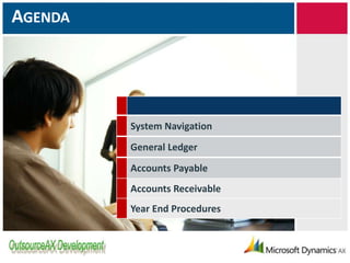 Dynamics AX 2009 finanace training | PPTX