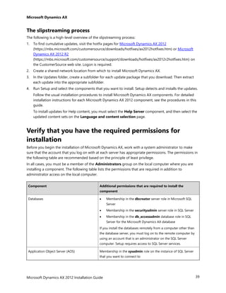 AX 2012 R3 Installation Guide | PDF
