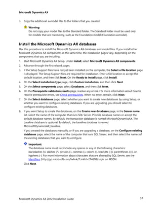 AX 2012 R3 Installation Guide | PDF