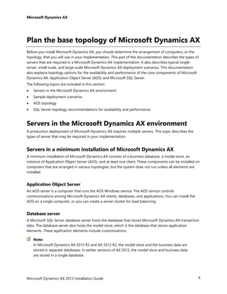 AX 2012 R3 Installation Guide | PDF