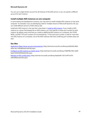 Ax 2012 R3 Code AX 2012 R3 Installation Guide | PDF
