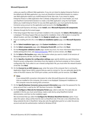 AX 2012 R3 Installation Guide | PDF