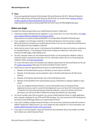 AX 2012 R3 Installation Guide | PDF