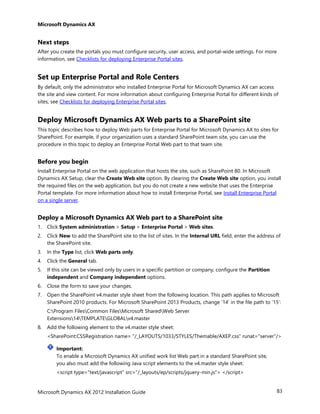 AX 2012 R3 Installation Guide | PDF