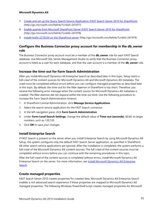 AX 2012 R3 Installation Guide | PDF
