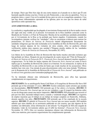 La extraña historia del pentecostalismo | DOC