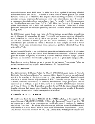La extraña historia del pentecostalismo | DOC