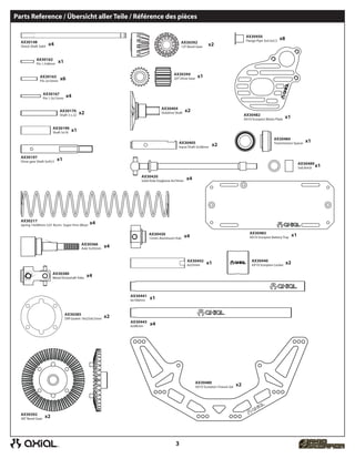 Ponte Superiore In Grafite Integy Per Axial AX10 Scorpion, Scala 1:10, Ricambio Modellismo