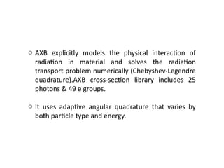 axb algorithm in radiation therapy varian | PPTX