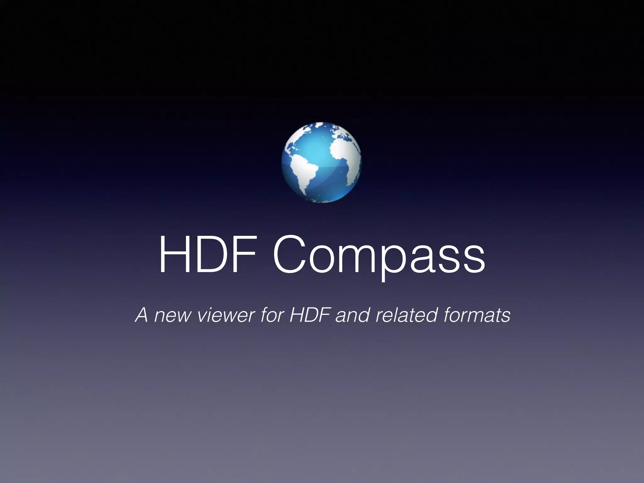 HDF Compass PPT