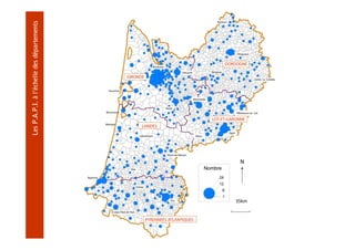 Les P.A.P.I. à l’échelle des départements
 