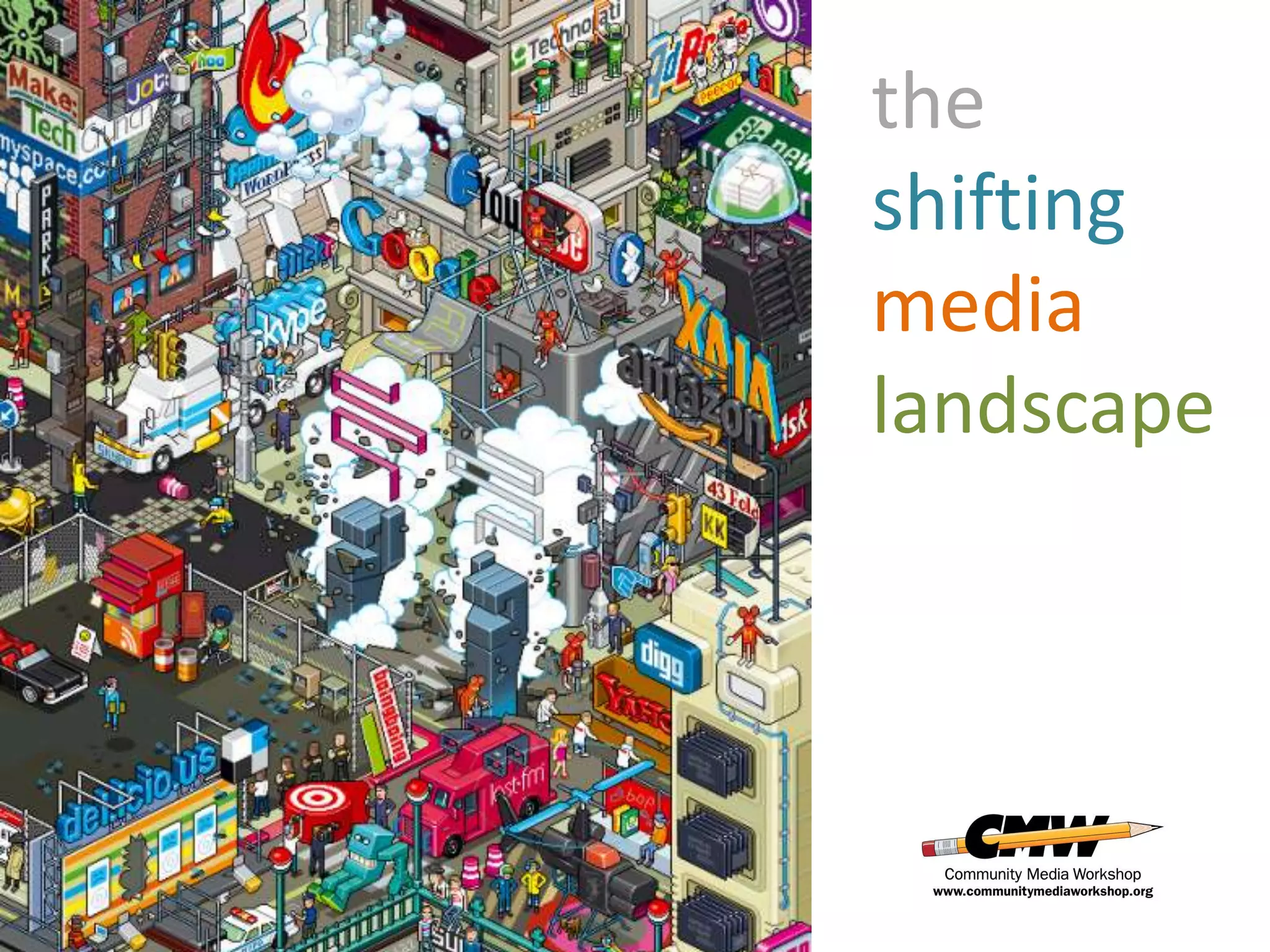 the
shifting
media
landscape
 