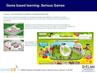 Game based learning: Serious Games 