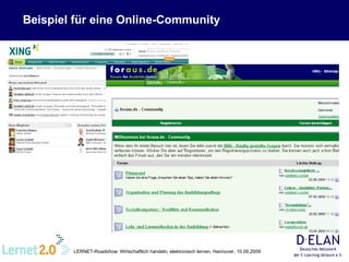 Beispiel für eine Online-Community 