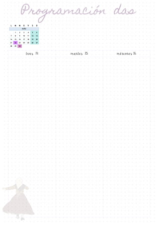 Setembro
luns 14 martes 15 mércores 16
 