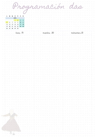 Setembro
luns 19 martes 20 mércores 21
 