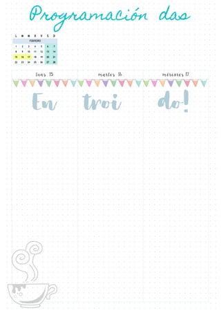 Setembro
luns 15 martes 16 mércores 17
 