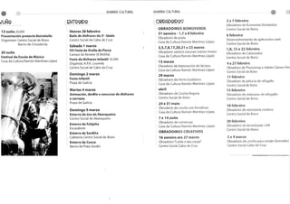 Axenda cultural de #Boiro 2014