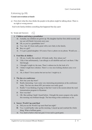 Teacher textbook - Module 3 | PDF