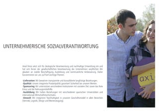 AXIAL VINOS
SPANISCHE WEINGÜTER
BARCELONA
ZARAGOZA
MADRID
SEVILLA
D.O. BIERZO
D.O. RIBERA DEL DUERO
D.O. TORO
D.O. RUEDA
VINOS DE LA TIERRA
CASTILLA Y LEÓN
D.O. CAVA
D.O. SOMONTANO
D.O. CALATAYUD
D.O.P. CARIÑENA
D.O. CAMPO DE BORJAD.O. NAVARRAD.O.Ca RIOJA
Die Grundwerte unseres Unternehmens sind unser Team und
unsere Partner aus 13 Weingüter, die derzeit als Miteigentümer arbeiten. Zwei von ihnen,
anerkannt für ihre Authentizität und den markierten handwerklichen Charakter ihrer Kreationen:
Bodega Pagos del Moncayo: Ursprungsbezeignung Campo de Borja
Bodegas la Casa del Lúculo: Ursprungsbezeignung Navarra
 