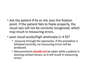 Optical and Non-optical Methods of Measuring Axial Length of Eye | PPTX