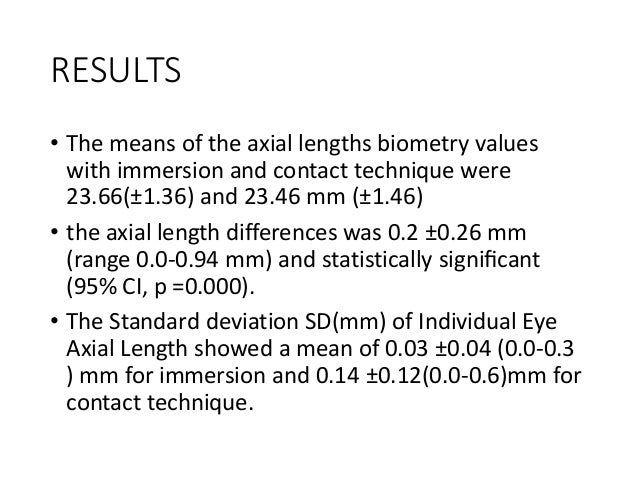 Axial Eye Length Measurement , Six questions on axial length ...