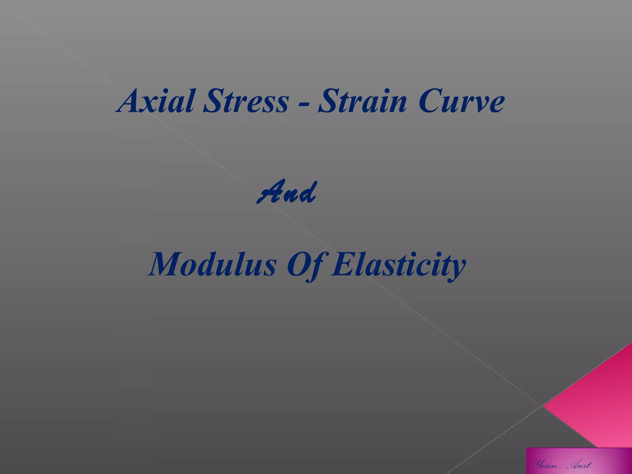 Axial stress strain curve---sahin | PPT | Civil Engineering Industry ...