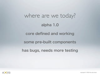 Axiis Launch at 360 Flex