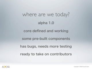 Axiis Launch at 360 Flex