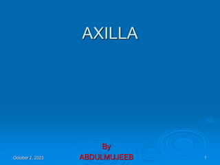 AXILLA
By
ABDULMUJEEB
October 2, 2023 1
 