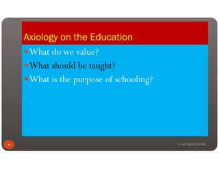 Axiology and it's Illustrate | PDF