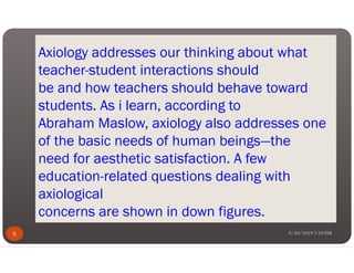 Axiology and it's Illustrate | PDF