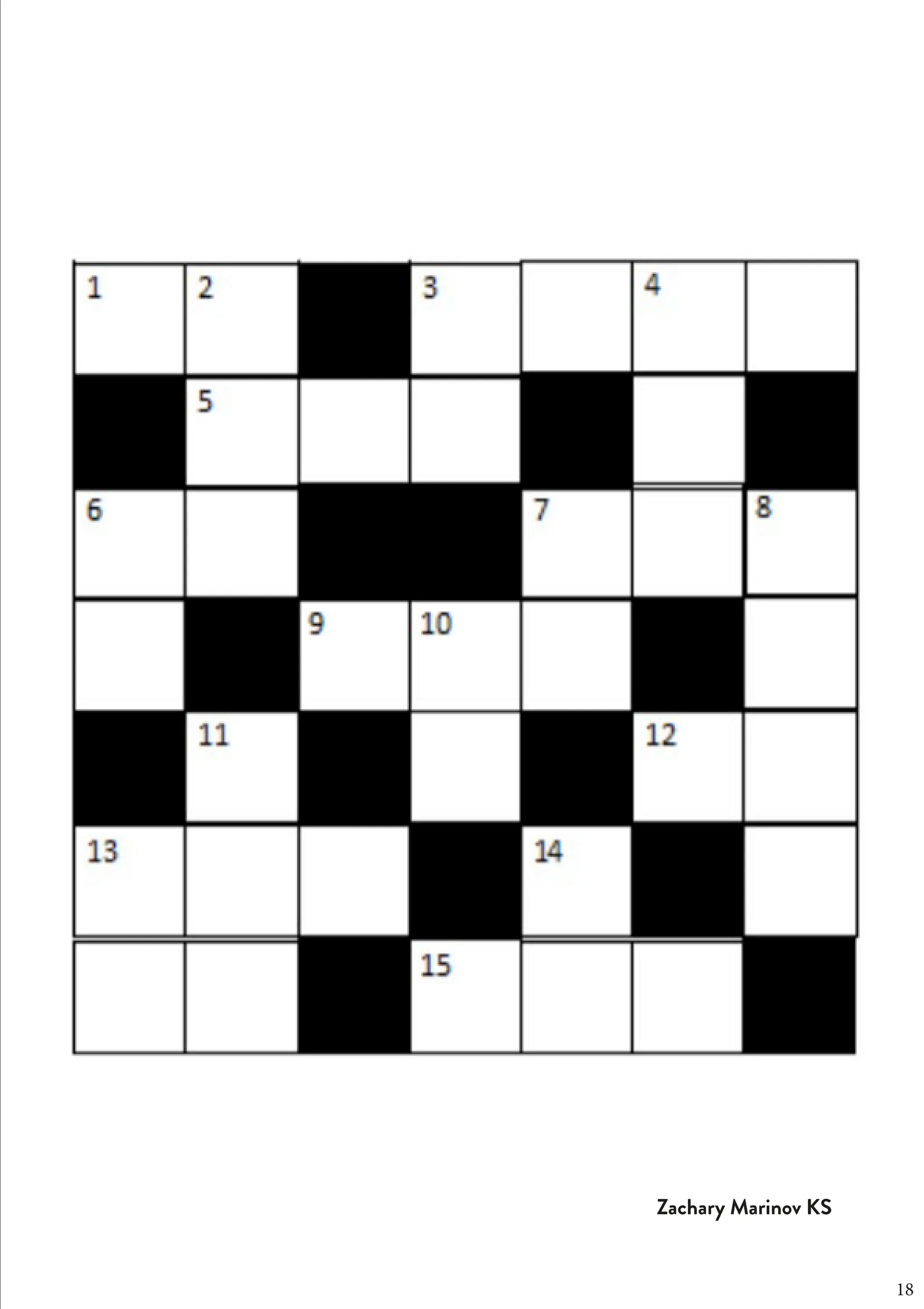 FOURTH OF JUNE 2019 | 27
Zachary Marinov KS
18
 