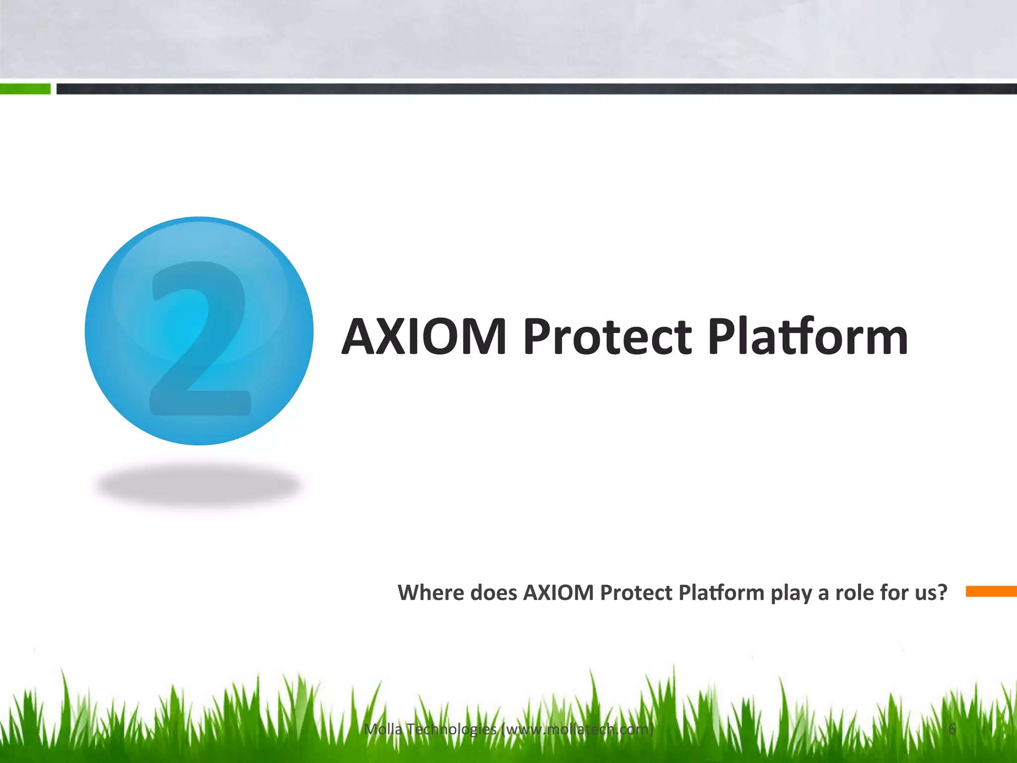 Axiom protect-2.0-with-one identity | PDF