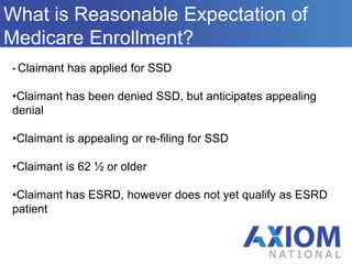 Needed to make Conditional Payment inquiries with CMSModel language for both can be found at www.msprc.info