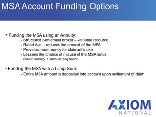 Claimant has ESRD, however does not yet qualify as ESRD patientOverviewWho We AreCurrent Monetary Review Thresholds by CMSClaim?Who We AreCMS’ current review thresholds for WC cases are as follows: (1) The claimant is a Medicare beneficiary at time of settlement and the settlement amount is greater than $25,000 OR