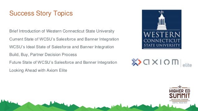 Western Connecticut State University S Data Integration Build Vs Bu