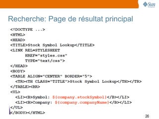 Recherche: Page de résultat principal




                                        26
 