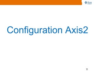 Configuration Axis2


                  11
 