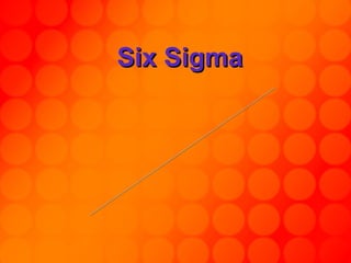 Six Sigma 6s 