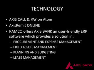 Axis bank | PPTX