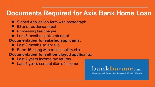 Axis Bank Home Loan