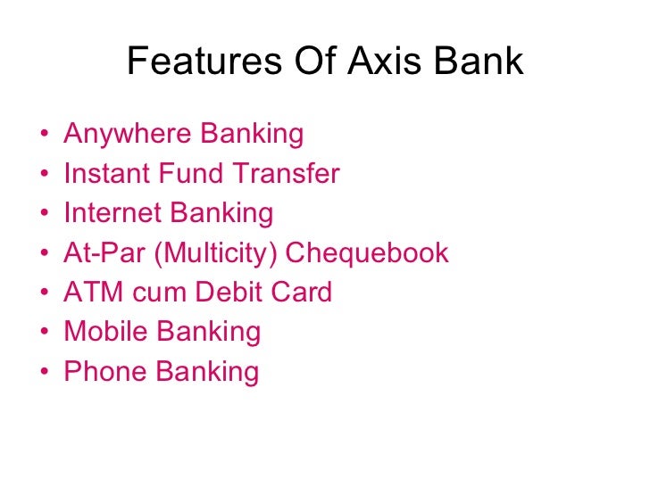 Axis Bank Jamalian Ppt